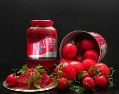 خرید و قیمت رب گوجه فرنگی نیم کیلویی + فروش عمده